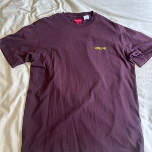 Supreme Men's Dark Purple Tee